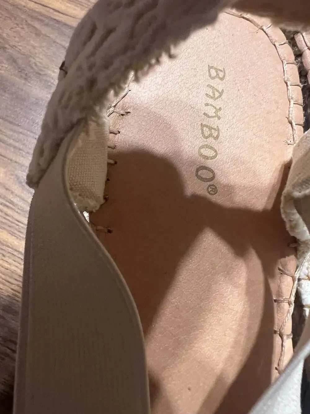 Bamboo Women's Saturday-27X Crochet Espadrille Flats